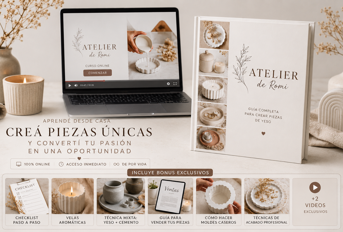 Yeso París + 7 BONUS de regalo