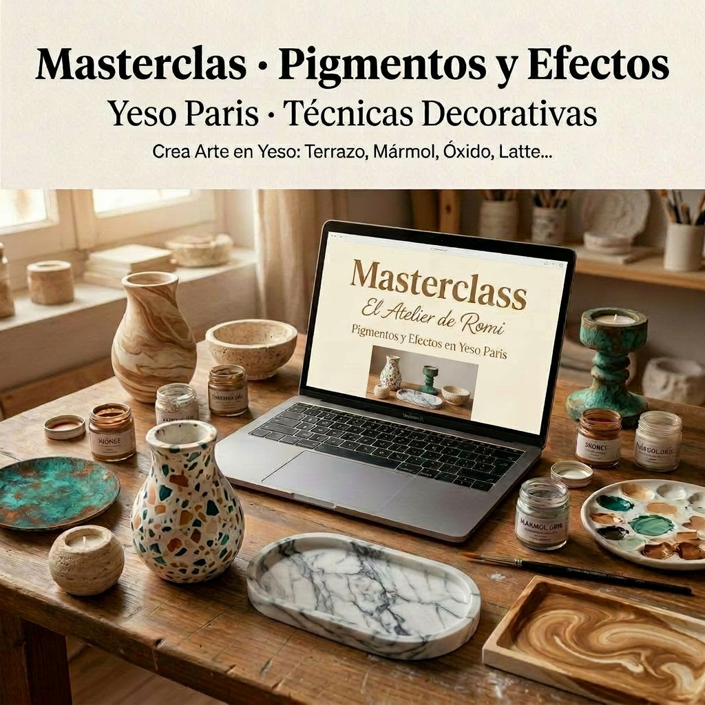 Masterclass Efectos y Pigmentos - Yeso Paris