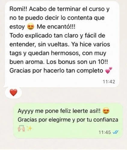 Testimonio compartido por una alumna