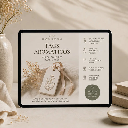 Tags Aromáticos + 5 Bonus de Regalo 🎁